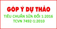 Góp ý tiêu chuẩn sửa đổi 1:2016 TCVN 7492-1:2010 Tương thích điện từ
